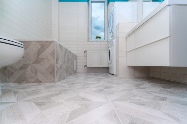Bathroom Floor Remodeling in Katy