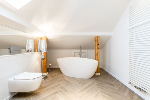 Attic Bathroom Renovation in Katy