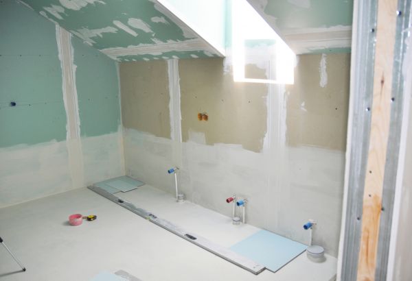 Attic Bathroom Remodeling in Katy